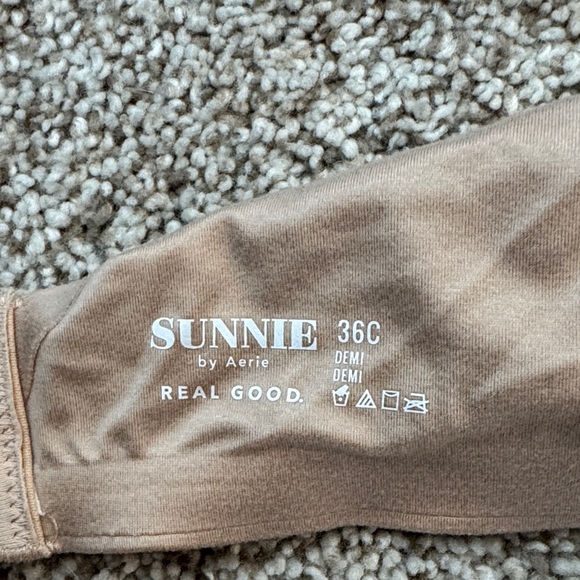 aerie Nude T-Shirt Bra - Light Beige - Picture 2 of 2